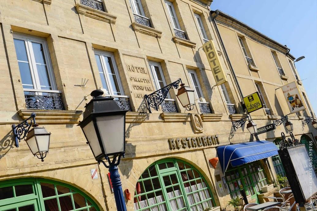 Hostellerie Saint Martin- Logis Hotel Et Restaurant Creully sur Seulles Eksteriør bilde