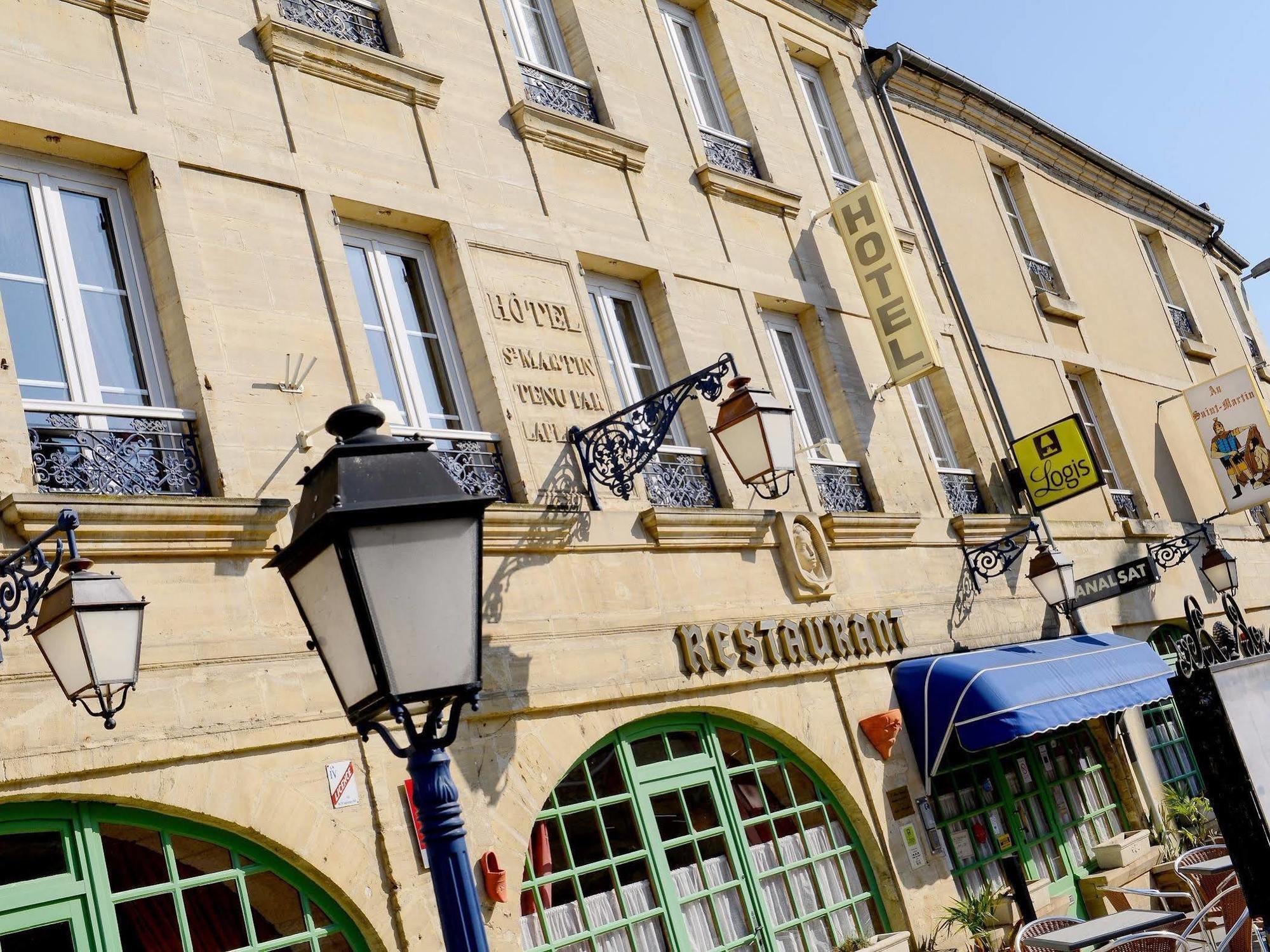 Hostellerie Saint Martin- Logis Hotel Et Restaurant Creully sur Seulles Eksteriør bilde